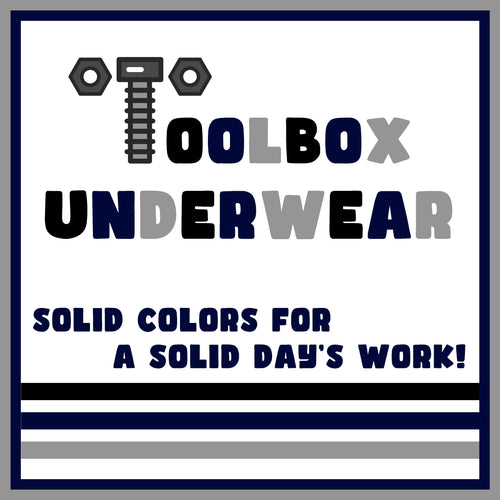 American Duke Apparel Company Toolbox Underwear - The Classic Solid Briefs - Grey