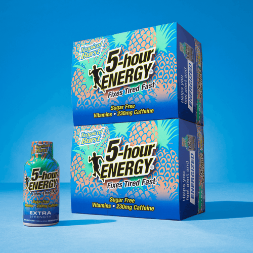 5-hour Energy Tropical Burst Flavor Extra Strength 5-hour ENERGY Shots