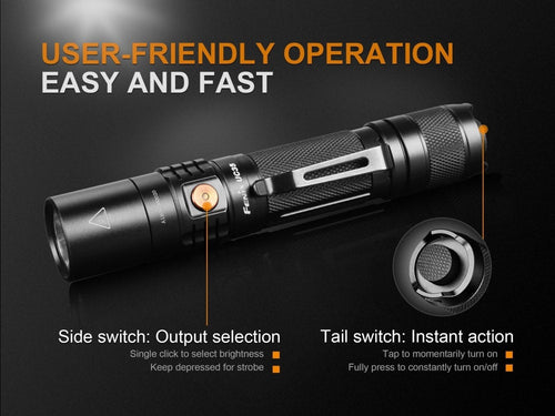 Fenix UC35 V2.0 LED Rechargeable EDC Flashlight Fenix Store