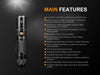 Fenix UC35 V2.0 LED Rechargeable EDC Flashlight Fenix Store
