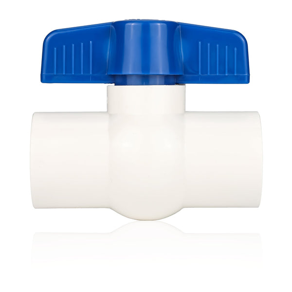 1" PVC Ball Valve, FPT Threaded, Sch. 40