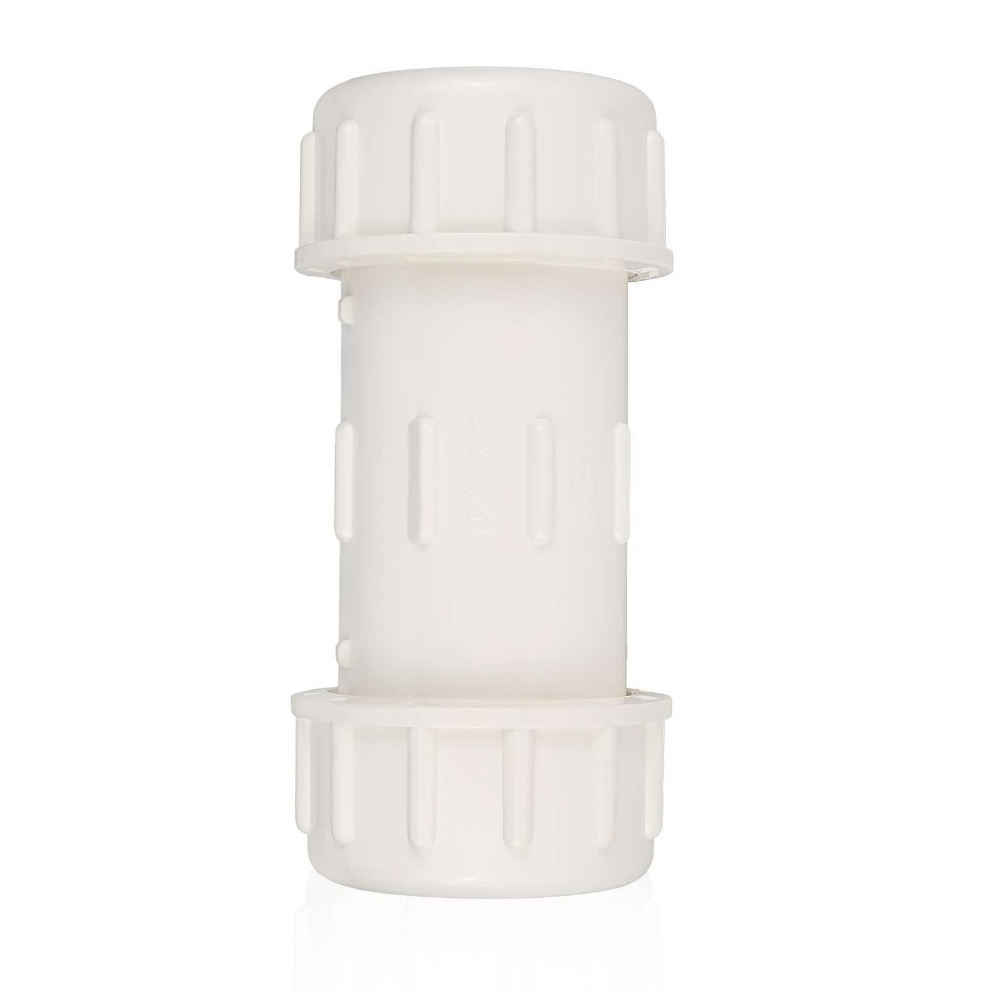 10 Pcs 6" PVC Compression Coupling