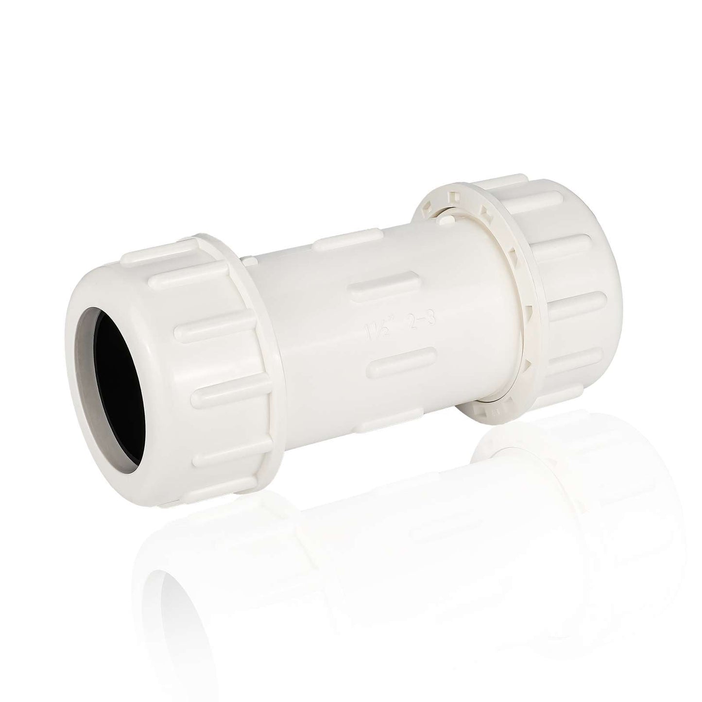 10 Pcs 1" PVC Compression Coupling