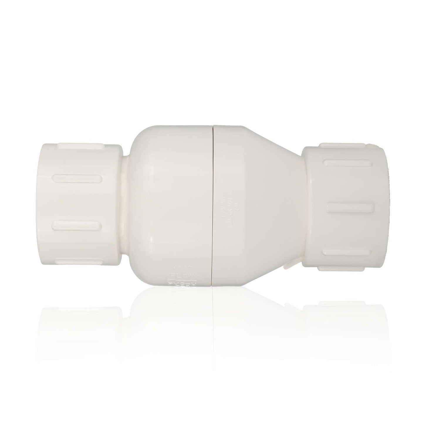 10 Pcs 1/2" PVC In-Line Check Valve