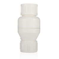 10 Pcs 1-1/2" PVC In-Line Check Valve