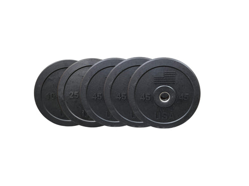 USA Bumper Plate Set Homegrown Lifting