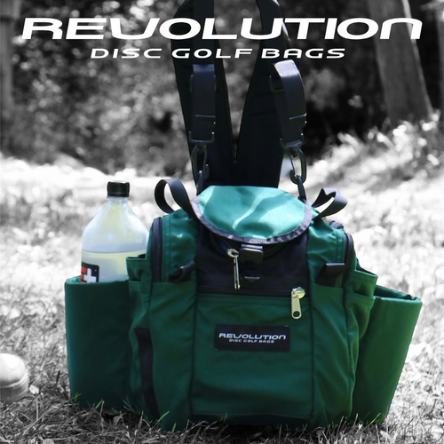 Revolution Mini Deluxe V3 Disc Golf Bag - Forest Gotta Go Gotta Throw