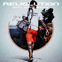 Revolution Carolina Team V3 Disc Golf Bag - Rust Gotta Go Gotta Throw
