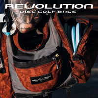 Revolution Carolina Team V3 Disc Golf Bag - Rust Gotta Go Gotta Throw