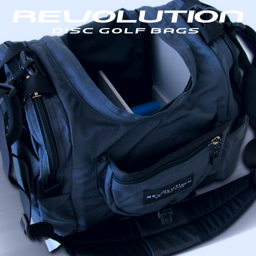 Revolution Carolina Team V3 Disc Golf Bag - Onyx Gotta Go Gotta Throw