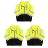 Safety Main 05LWJYB Lightweight Jacket, Class 3, Hi-Vis Yellow with Black Bottom, Pack of 3 Enviro Safety Products