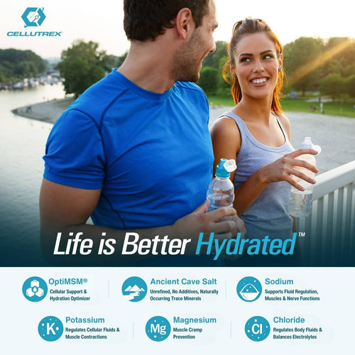 H2O ELECTROLYTES™ - Grapefruit | Zero Sugar Electrolyte Powder Cellutrex