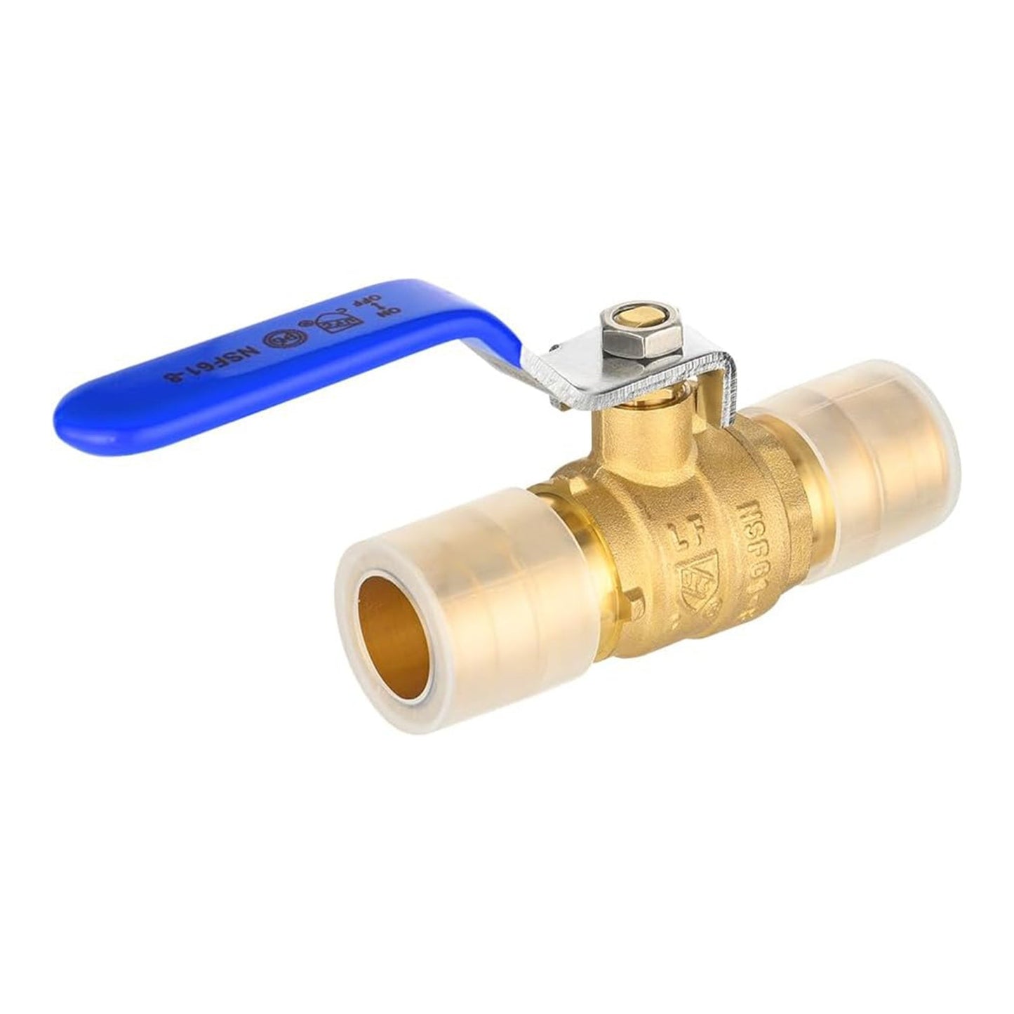1" PEX Expansion Ball Valve, Blue (Lead Free)