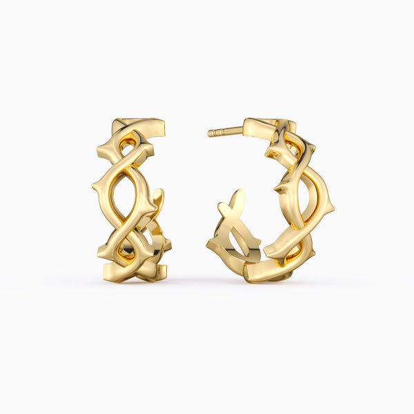 Thorns Hoop Earrings vanimy