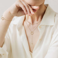 Cross Crown of Thorns Necklace vanimy