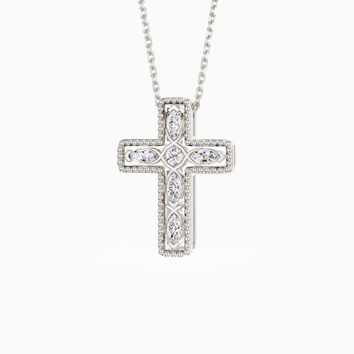 Versatile Ichthys Cross Pendant Necklace