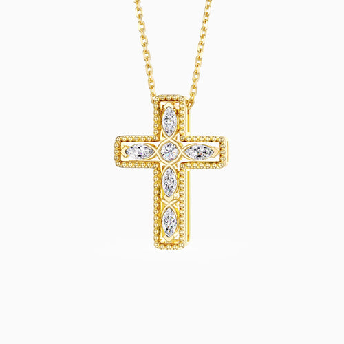 Versatile Ichthys Cross Pendant Necklace