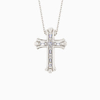 Versatile Cross Duo Set Pendant Necklace