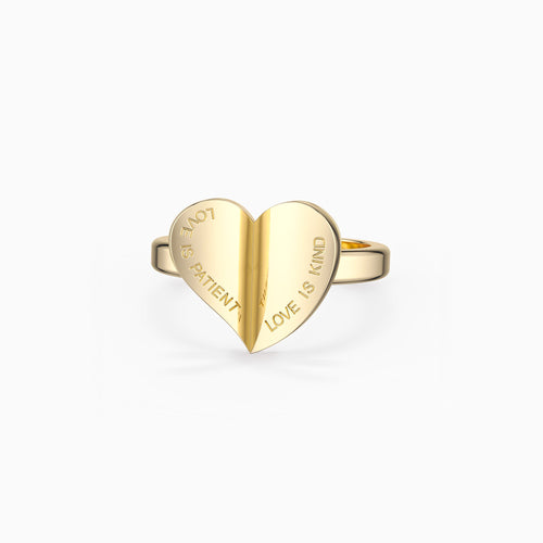 Chapters of Love Engraved Statement Ring vanimy