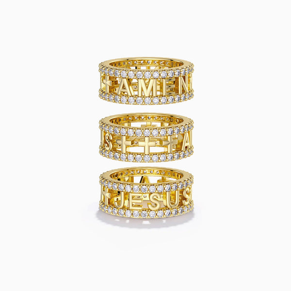 Trinity Cross Ring vanimy