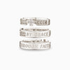 By Grace Through Faith Cross Statement Ring vanimy