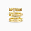 By Grace Through Faith Cross Statement Ring vanimy