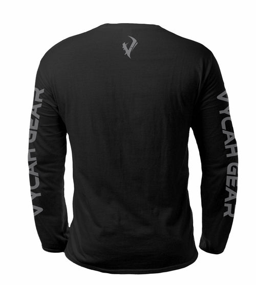 Vycah Long Sleeve Tee - Black Heather Vycah