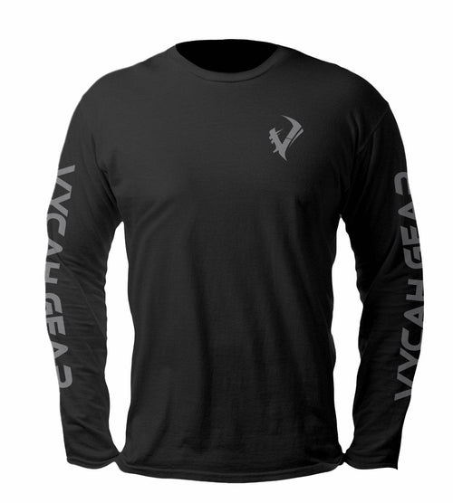 Vycah Long Sleeve Tee - Black Heather Vycah