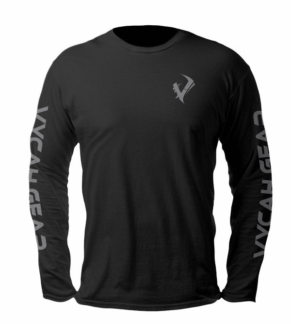 Vycah Long Sleeve Tee - Black Heather Vycah