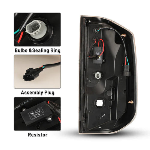 Winjet 2014-2021 Toyota Tundra LED Sequential Tail lights OffRoadUSA.com