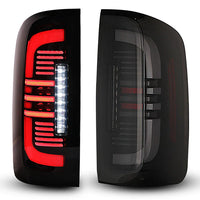 Winjet 2015-2022 Chevy Colorado LED Sequential Tail Lights - Matte Black/Smoke OffRoadUSA.com