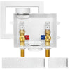 1/2" Sweat Inlet, Washing Machine Outlet Box, with Copper Water Hammer Arrestor Plumbingsell