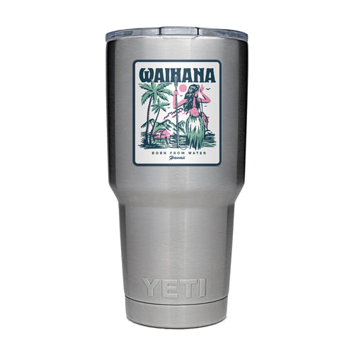 Hula Diver Sticker WAIHANA