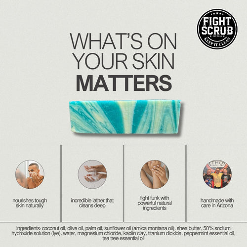 Antibacterial Body Soap Fight Scrub