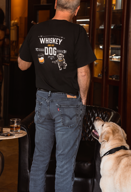 Dog is Good Dog is Good T-shirt: Whiskey and My Dog
