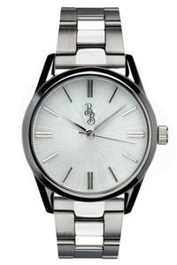 White Sunburst Watch The Beyond Boring Watch Company