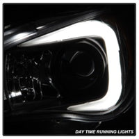 Spyder Subaru WRX 06-07 Projector Headlights - HID Model Only - Black PRO-YD-SWRX06-HID-LBDRL-BK OffRoadUSA.com