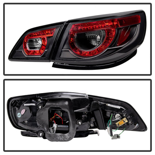 Spyder Chevy SS 2014-2016 LED Tail Lights Black ALT-YD-CVSS14-LED-BK OffRoadUSA.com