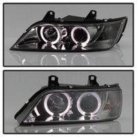Spyder BMW Z3 96-02 Projector Headlights LED Halo Smoke High H1 Low H1 PRO-YD-BMWZ396-HL-SM OffRoadUSA.com