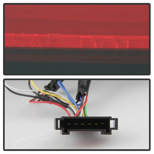 Spyder Porsche 987 Cayman 06-08 / Boxster 05-08 LED Tail Lights - Red Clear ALT-YD-P98705-LED-RC OffRoadUSA.com