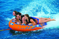 WOW Sports Nova 3 Person 3P Towable Deck Tube (22-WTO-3985) Jupiter Gear
