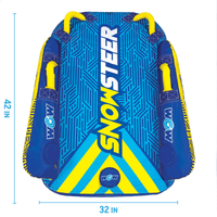 WOW Sports SnowSteer Snow Sled Jupiter Gear