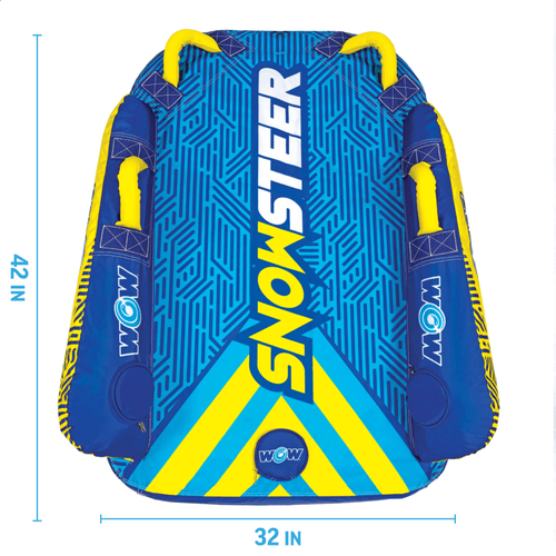 WOW Sports SnowSteer Snow Sled Jupiter Gear