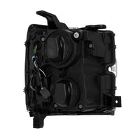 AlphaRex 15-19 Chevrolet Silverado 2500HD/3500HD MKII NOVA-Series LED Projector Headlights Jet Black OffRoadUSA.com