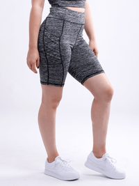 JupiterGear High-Waisted Workout Shorts with Pockets & Criss Cross Design Jupiter Gear