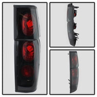 Spyder Nissan Hardbody 86-97 Euro Style Tail Lights Black Smoke ALT-YD-NH86-BSM OffRoadUSA.com