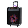 12" Portable Bluetooth Speaker with Disco Ball Light Jupiter Gear