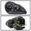 Spyder Porsche Cayenne 03-06 Projector Xenon/HID Model- DRL LED Blk PRO-YD-PCAY03-HID-DRL-BK OffRoadUSA.com