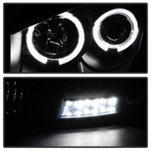 Spyder Dodge Ram 1500 06-08 06-09 Projector Headlights LED Halo LED Blk Smke PRO-YD-DR06-HL-BSM OffRoadUSA.com