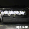 AlphaRex 09-18 Ram Truck NOVA-Series LED Projector Headlights Jet Black OffRoadUSA.com